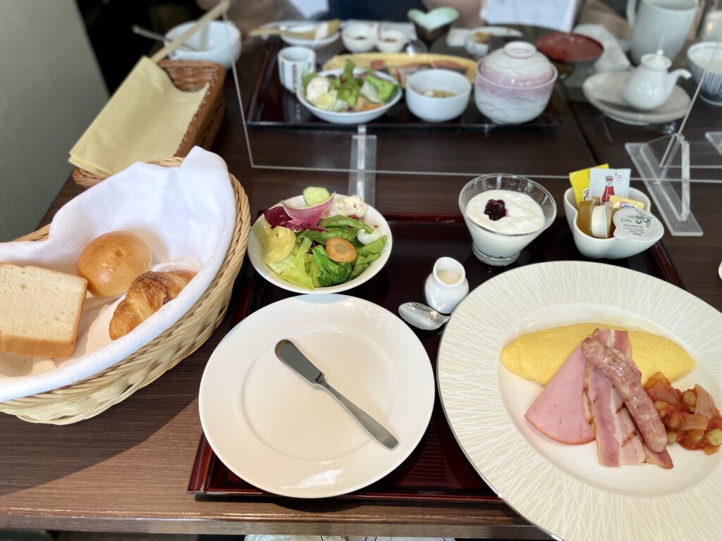 洋食の方（札幌グランドホテルの朝食）