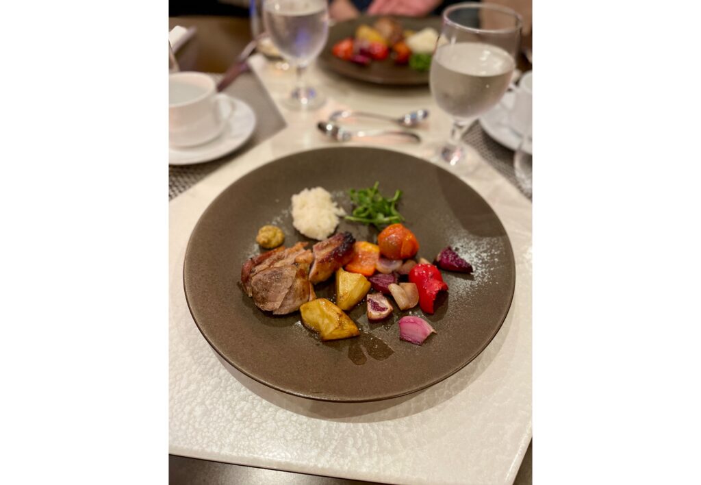 札幌マタニティ・ウィメンズホスピタルのお祝いディナー